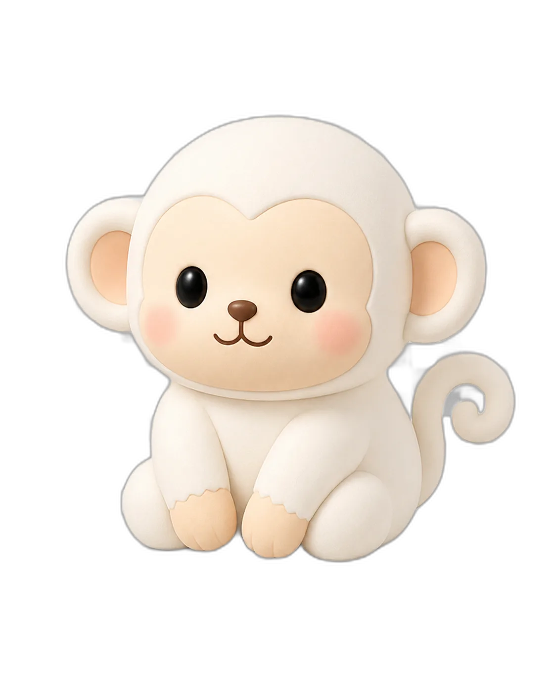 White Monkey mascot